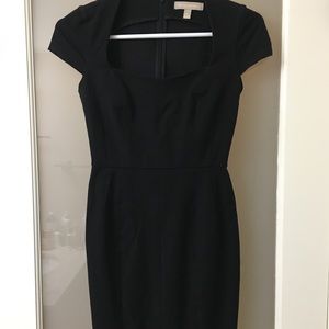 Size petite black Banana Republic dress